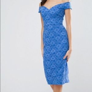 Beautiful blue lace dress